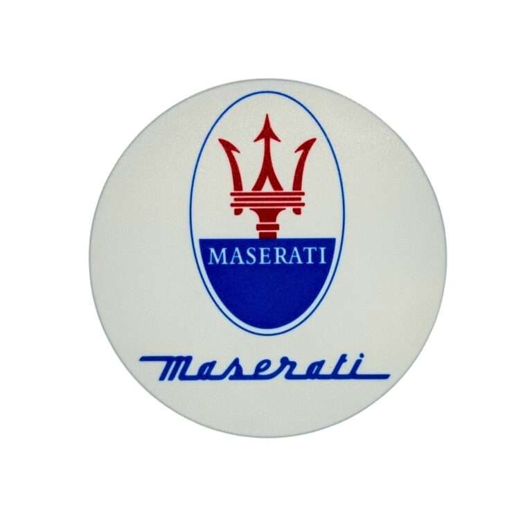 Runde Maserati LED-Licht mit Logo in Farbe
