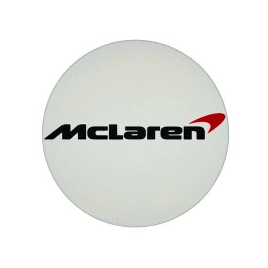Runde McLaren LED-Licht mit Logo in schwarz weiss