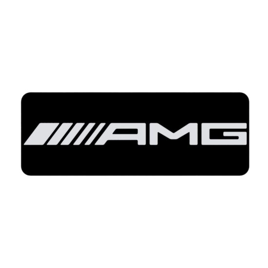 AMG Mercedes-Benz Logo LED Leuchte eckig