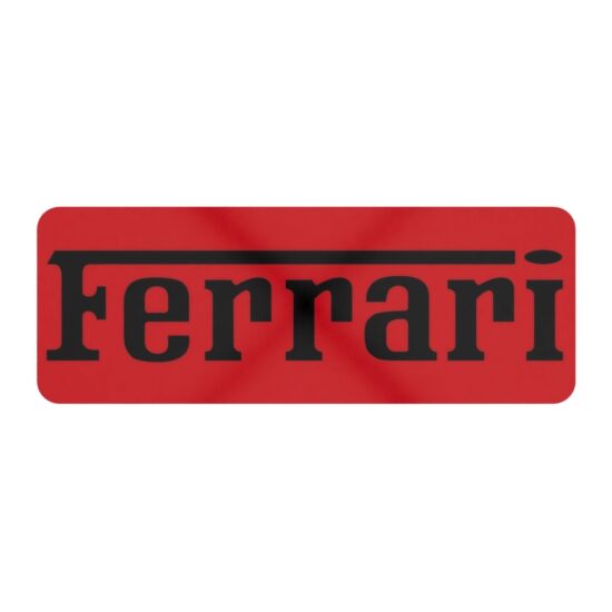 Ferrari Logo LED Leuchte eckig