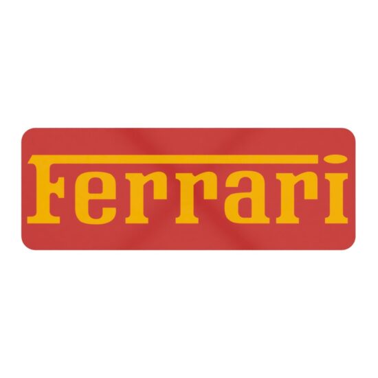 Ferrari Logo LED Leuchte eckig