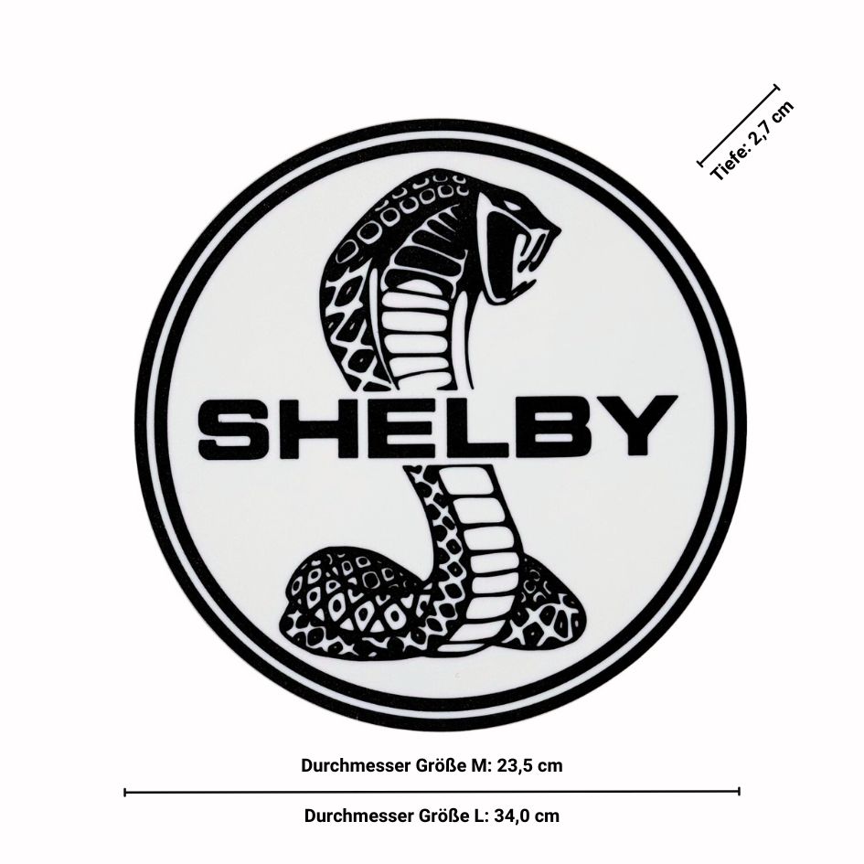 LED-Lampen rund Größen Bemaßung