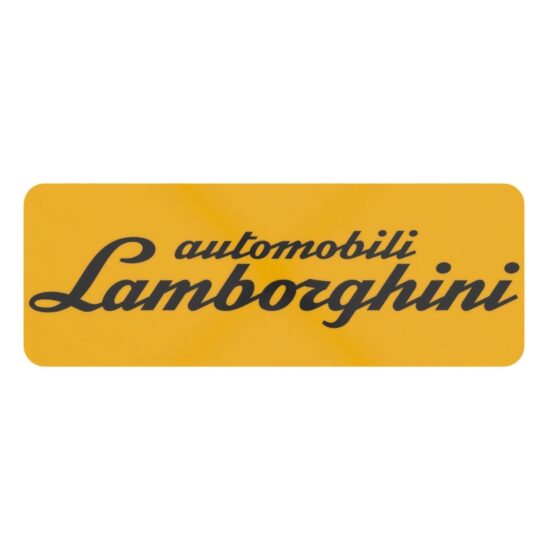 Lamborghini Logo LED Leuchte eckig
