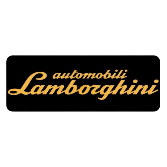 Lamborghini Logo LED Leuchte eckig