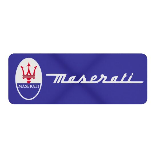 Maserati Logo LED Leuchte eckig