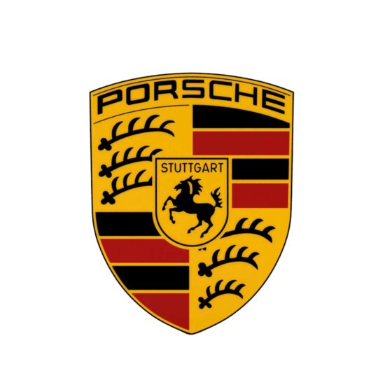 Porsche Logo LED Leuchte custom