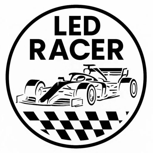 Logo rund LED RACER